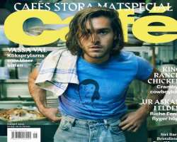 Benjamin appeared on the cover of Café in late 2022.